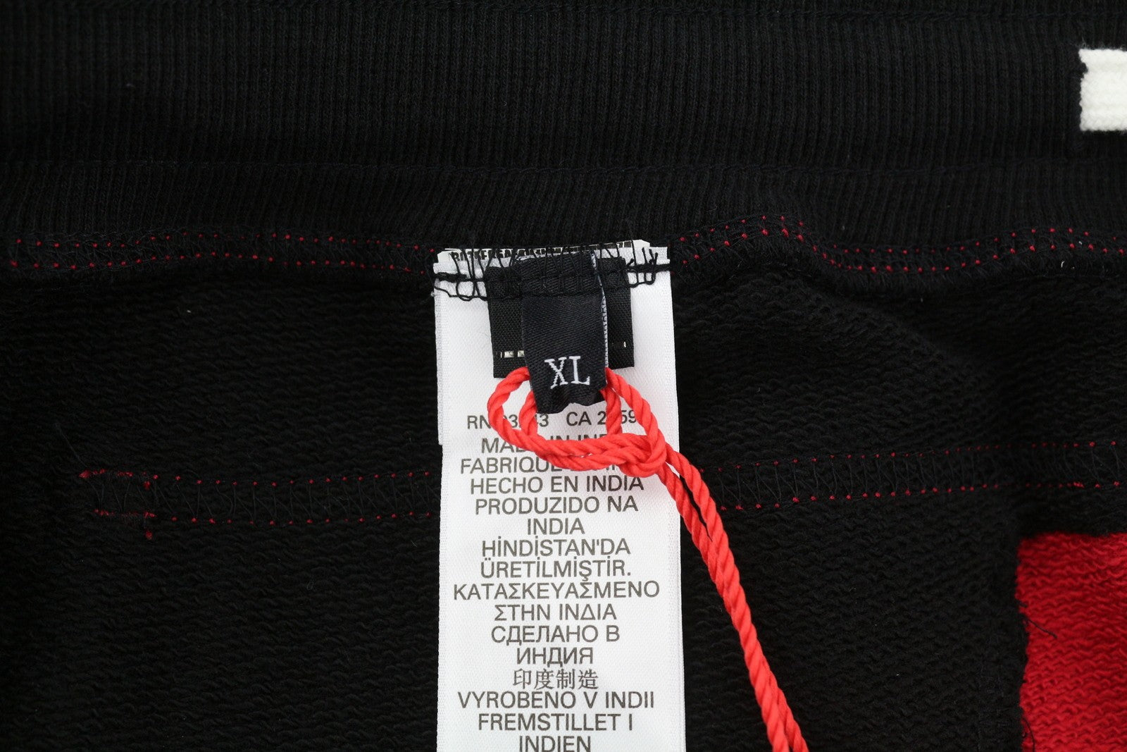 DIESEL P-Mustin Mens Shorts XL Red Printed Sweat Elastic Waist Pocket RRP€125