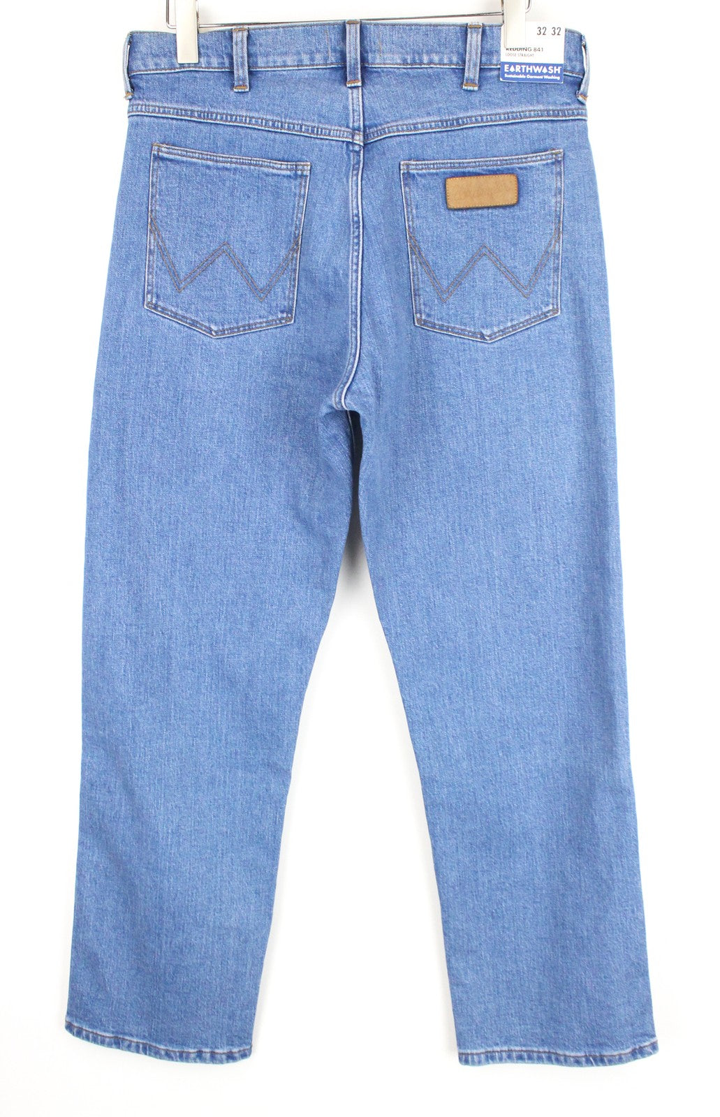 WRANGLER Redding 841 Men's W32/L32 Light Blue Stretch Jeans Loose Straight