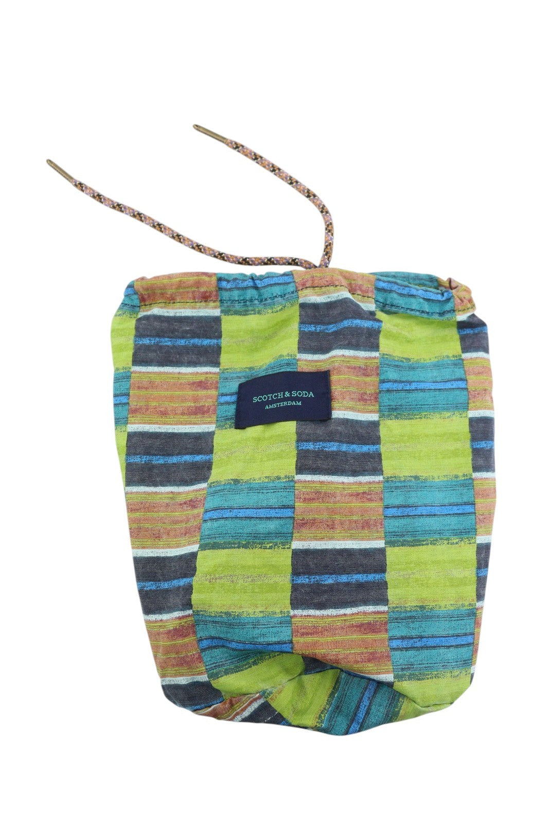 SCOTCH & SODA Men Swimwear ~W30 Colourful Elastic Waist Mesh Lined Beach Bottom