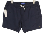 SCOTCH & SODA Men Swimwear ~W34 Dark Blue Mesh Lined Elastic Waist Beatch Bottom