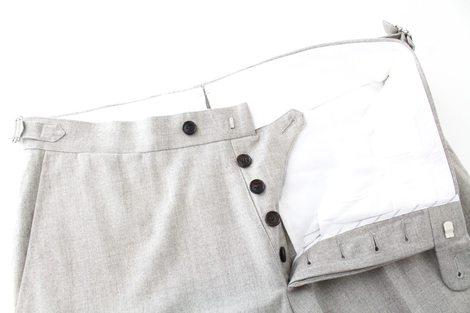 SUITSUPPLY Jort La Spalla Men's Suit UK38R Wool Cashmere Sand Brown RRP$739