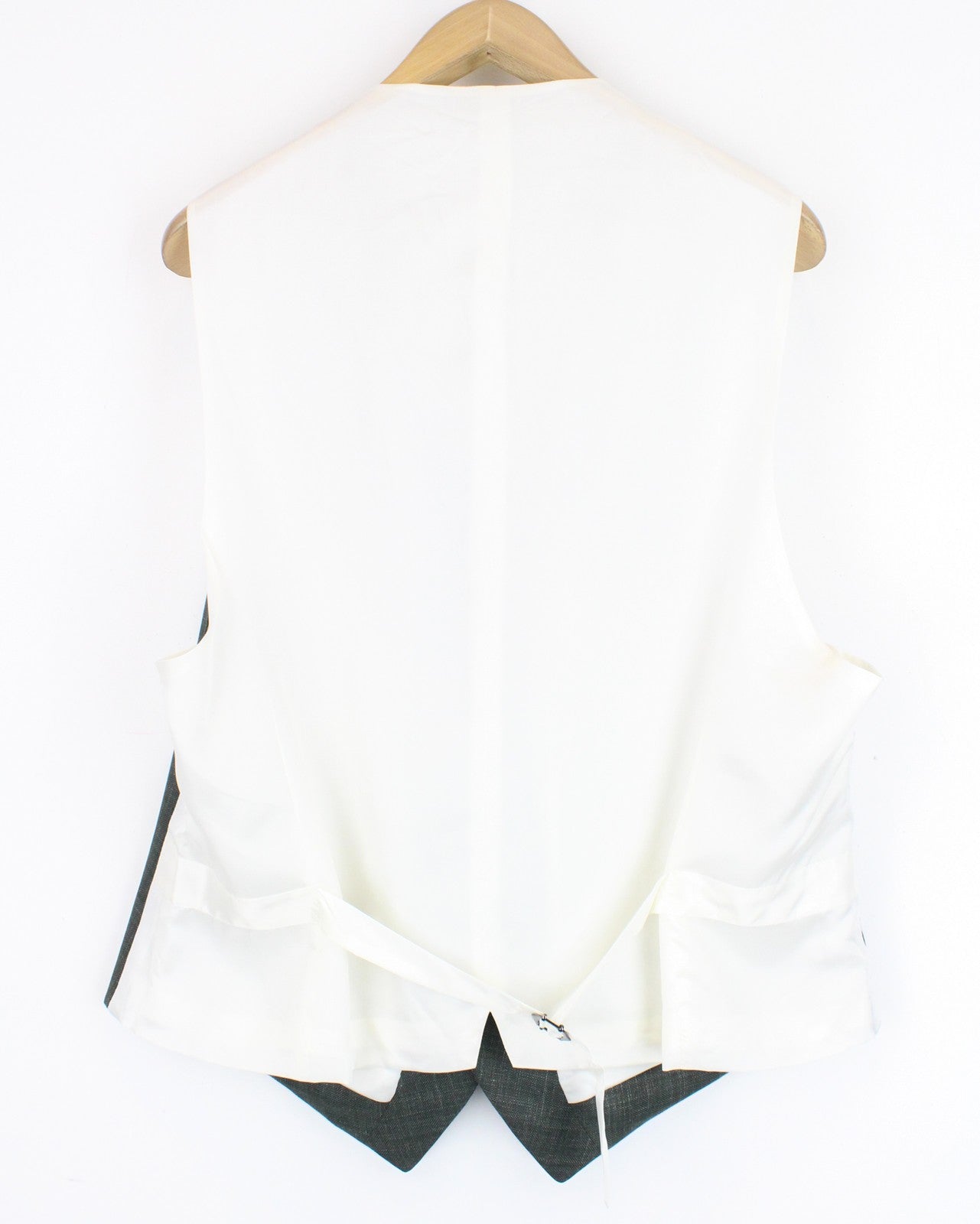 SUITSUPPLY La Spalla Men's Suit UK50R Green 3 Piece Wool Linen Silk Pleated