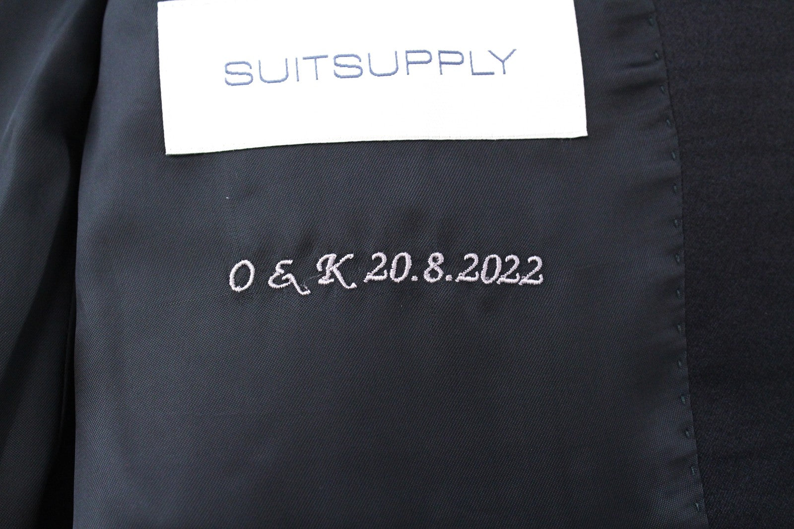 SUITSUPPLY La Spalla Men's Suit UK36R Twill Green Wool Shawl Lapel 2 Piece Set