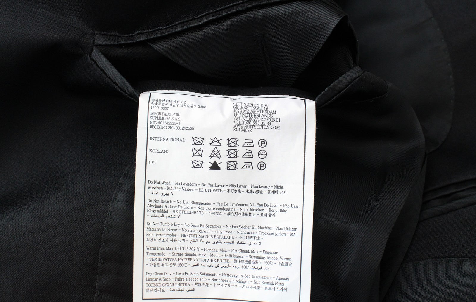 SUITSUPPLY La Spalla Men's Suit UK36R Twill Green Wool Shawl Lapel 2 Piece Set