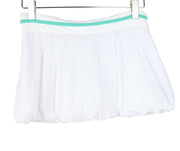 SWEATY BETTY Match Play Women's Skirt XS White Bubble Skort Tennis Stretch Fit