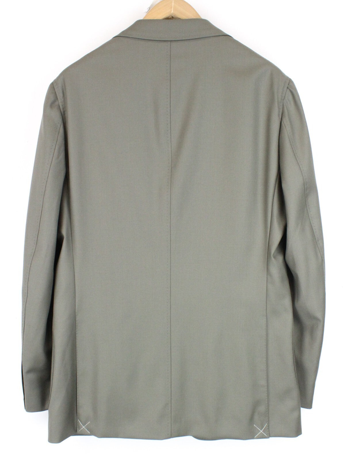 SUITSUPPLY Havana Tulip Men's Suit UK40R Green Pure Wool Lined 2 Piece Look