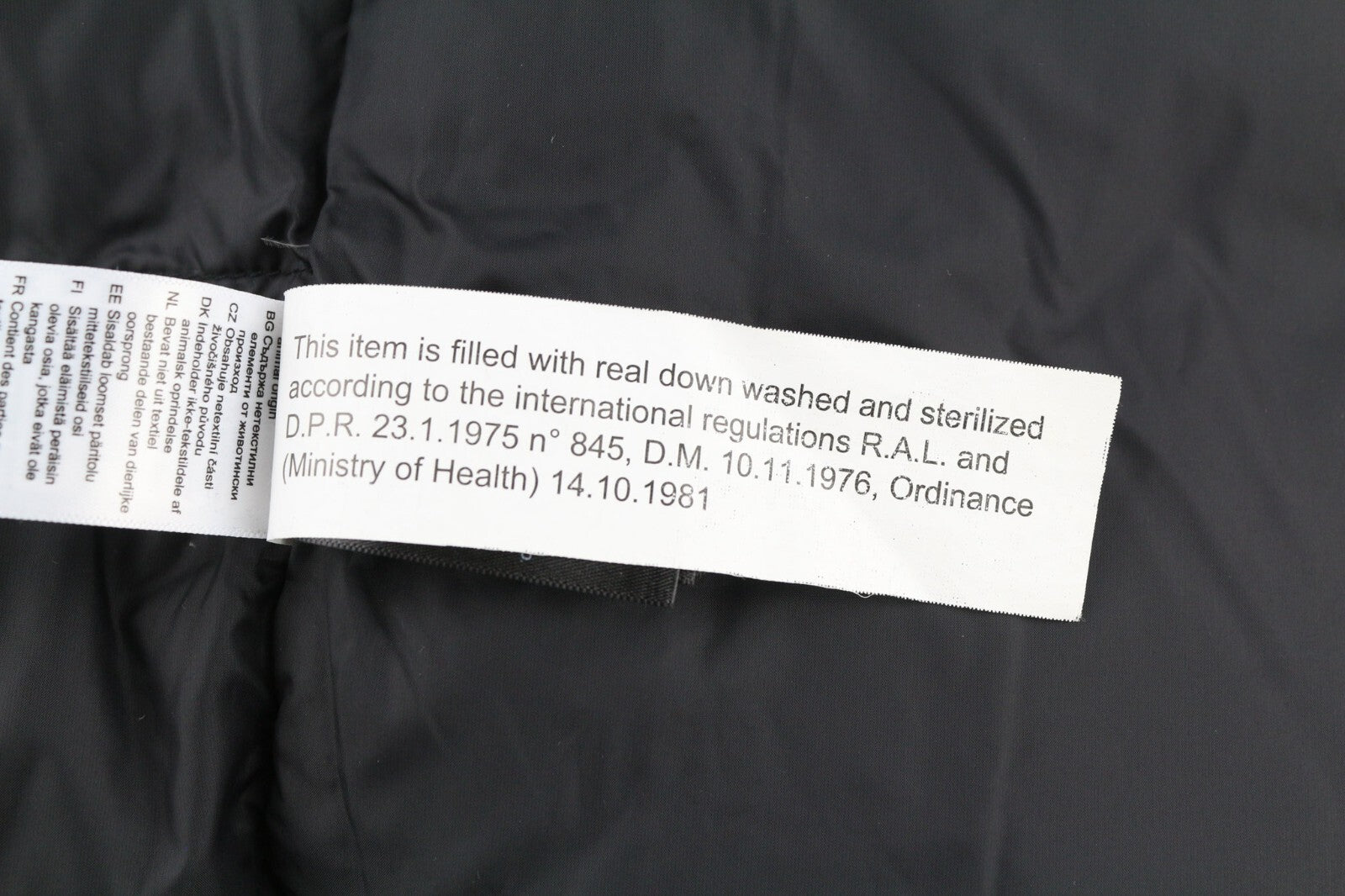 THE NORTH FACE Diablo Mens Jacket S Black 700 Down Insulation Zipper  Puffer