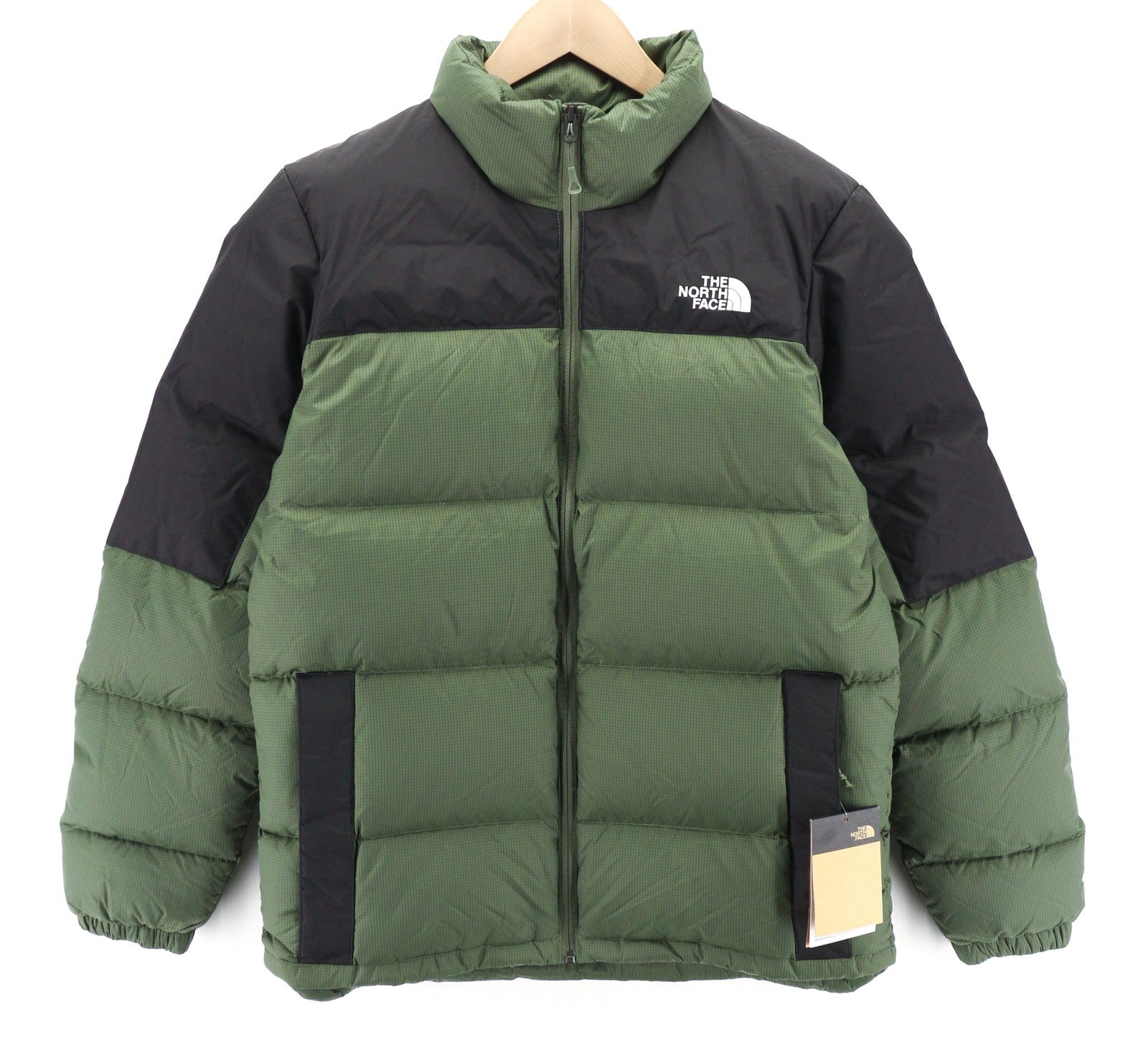THE NORTH FACE Diablo Mens Jacket M Green 700 Down Insulation Zipper  Puffer
