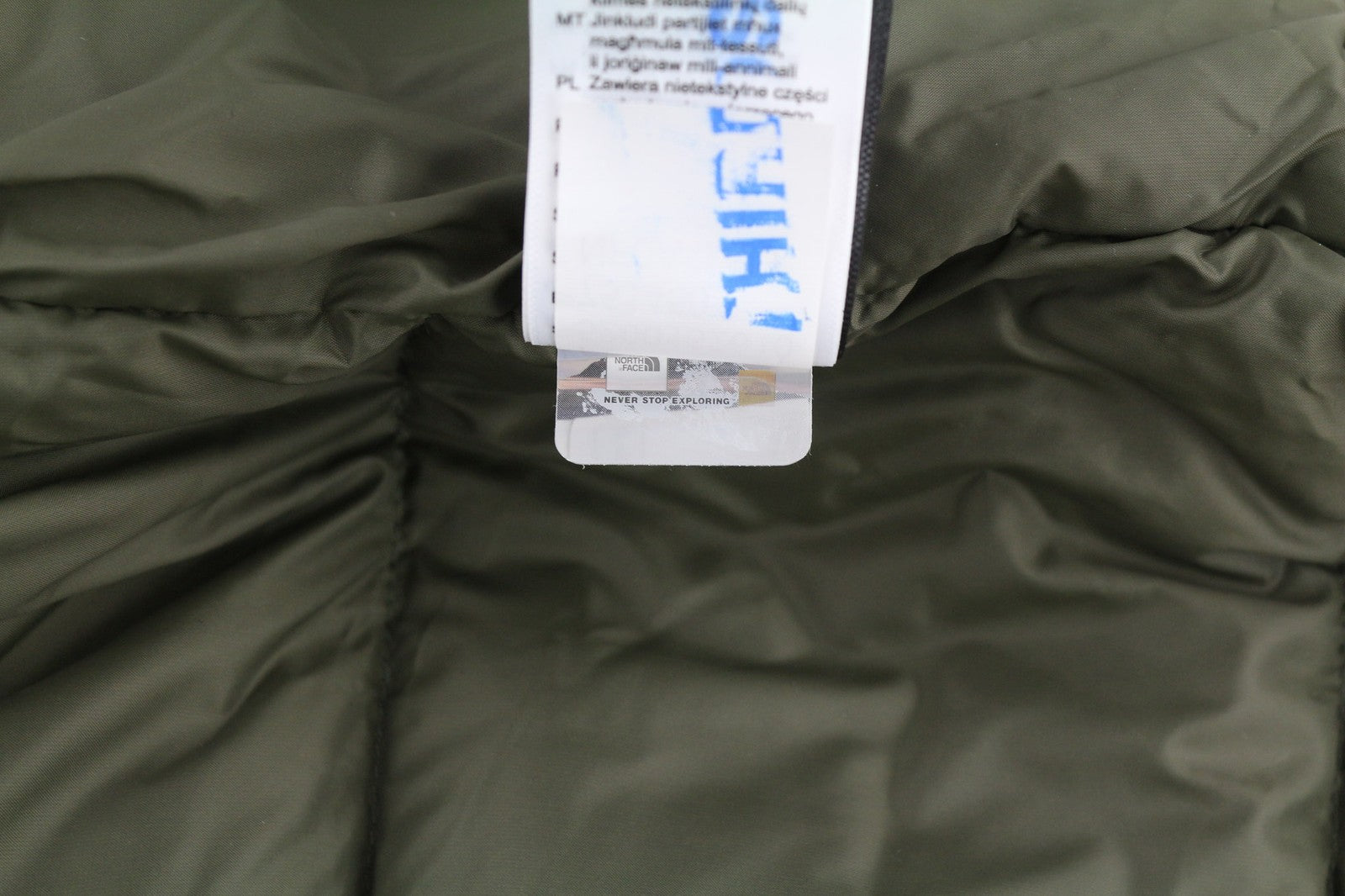 THE NORTH FACE Diablo Mens Jacket M Green 700 Down Insulation Zipper  Puffer