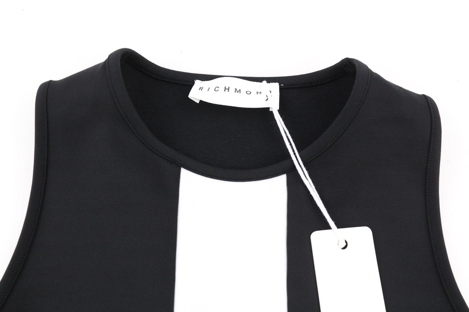 RICHMOND Fitness Womens T-Shirt S Black Sleeveless Crew Neck Tank  Seasons