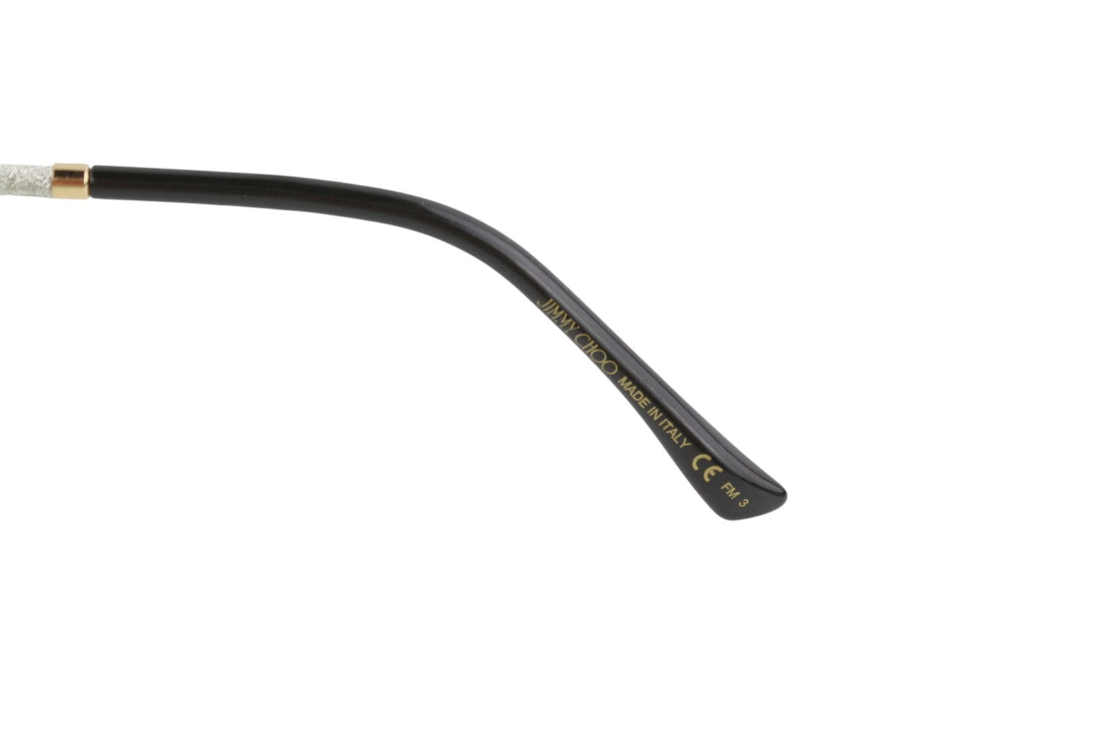 JIMMY CHOO Jayla/S Womens Sunglasses ONE SIZE Tinted Glitter Gold Tone RRP€349