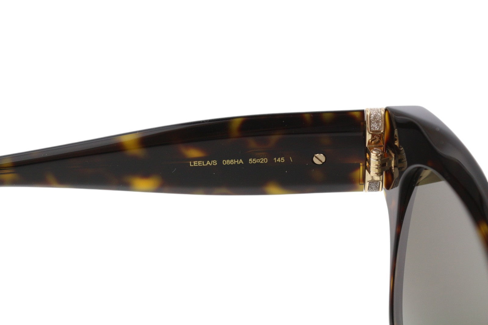 JIMMY CHOO Leela/S Womens ONE SIZE Sunglasses  Tinted Square Animal  RRP€349