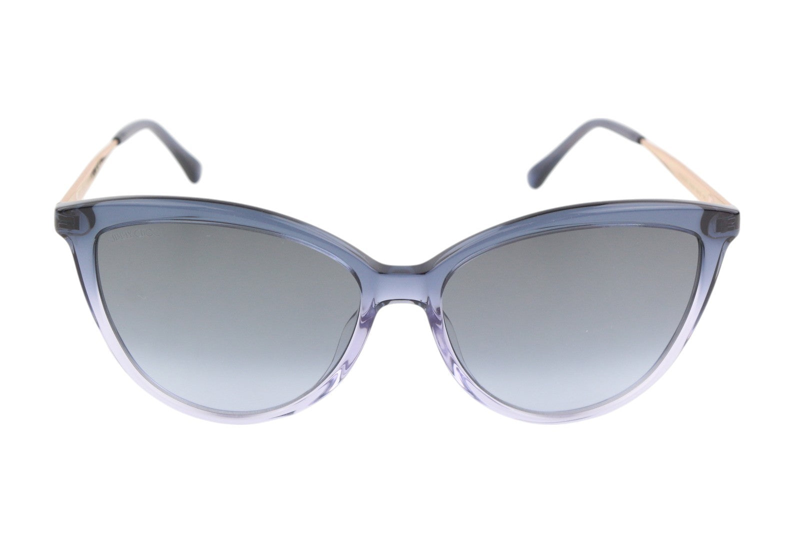 JIMMY CHOO Belinda Womens Sunglasses ONE SIZE Blue Tinted Cateye RRP€349