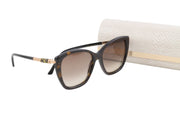 JIMMY CHOO Rose/S Womens Sunglasses ONE SIZE Tinted Square Animal Print RRP€429