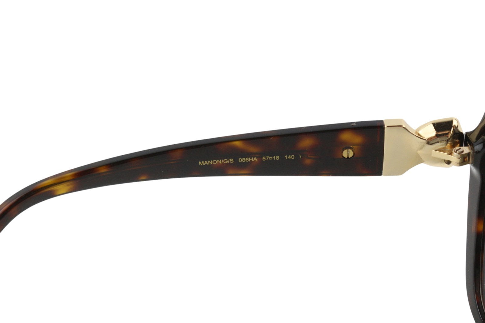 JIMMY CHOO Manon Women Sunglasses ONE SIZE Tinted Square Animal Print RRP€349