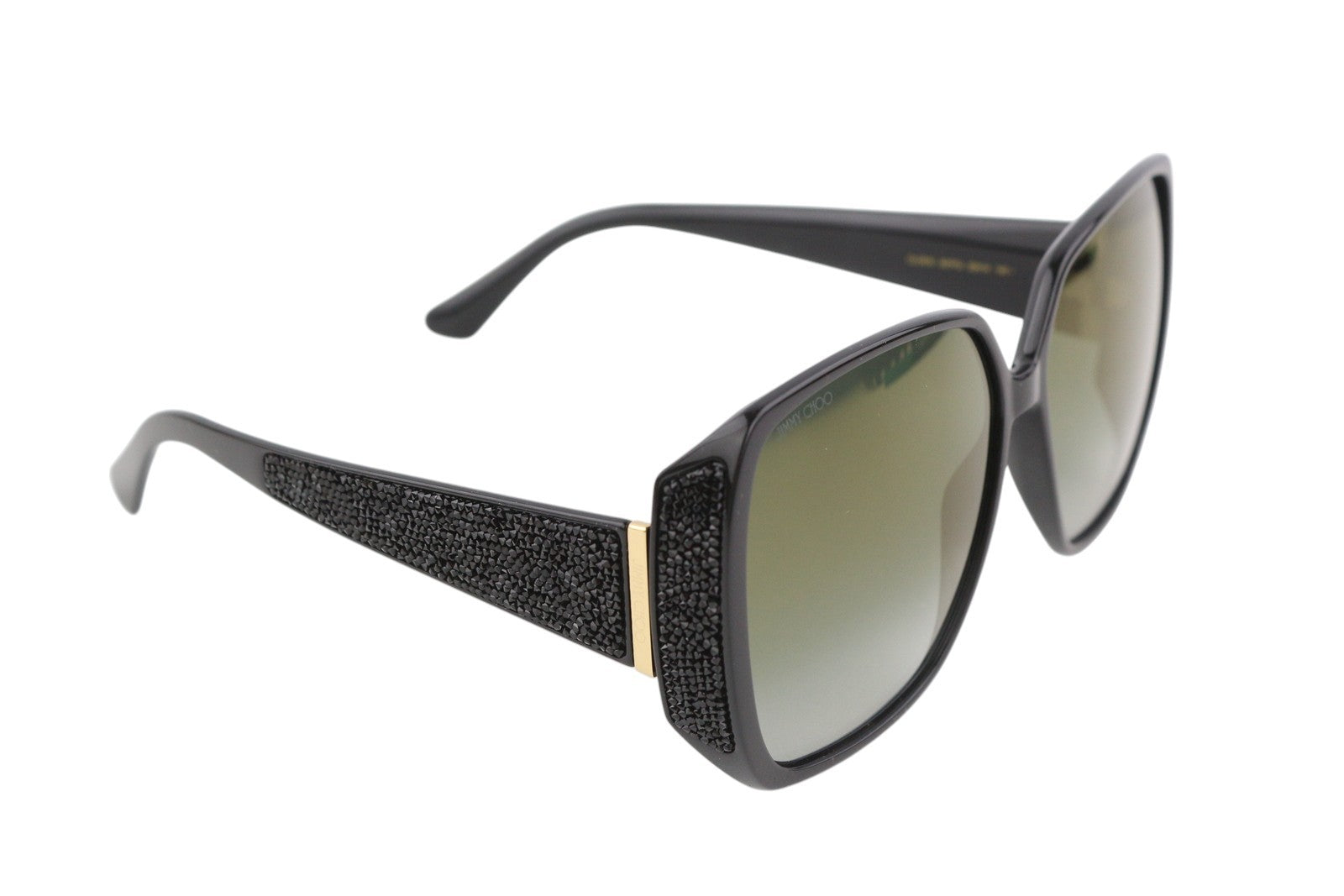 JIMMY CHOO Cloe Women Sunglasses ONE SIZE Tinted Swarovski Square RRP€399
