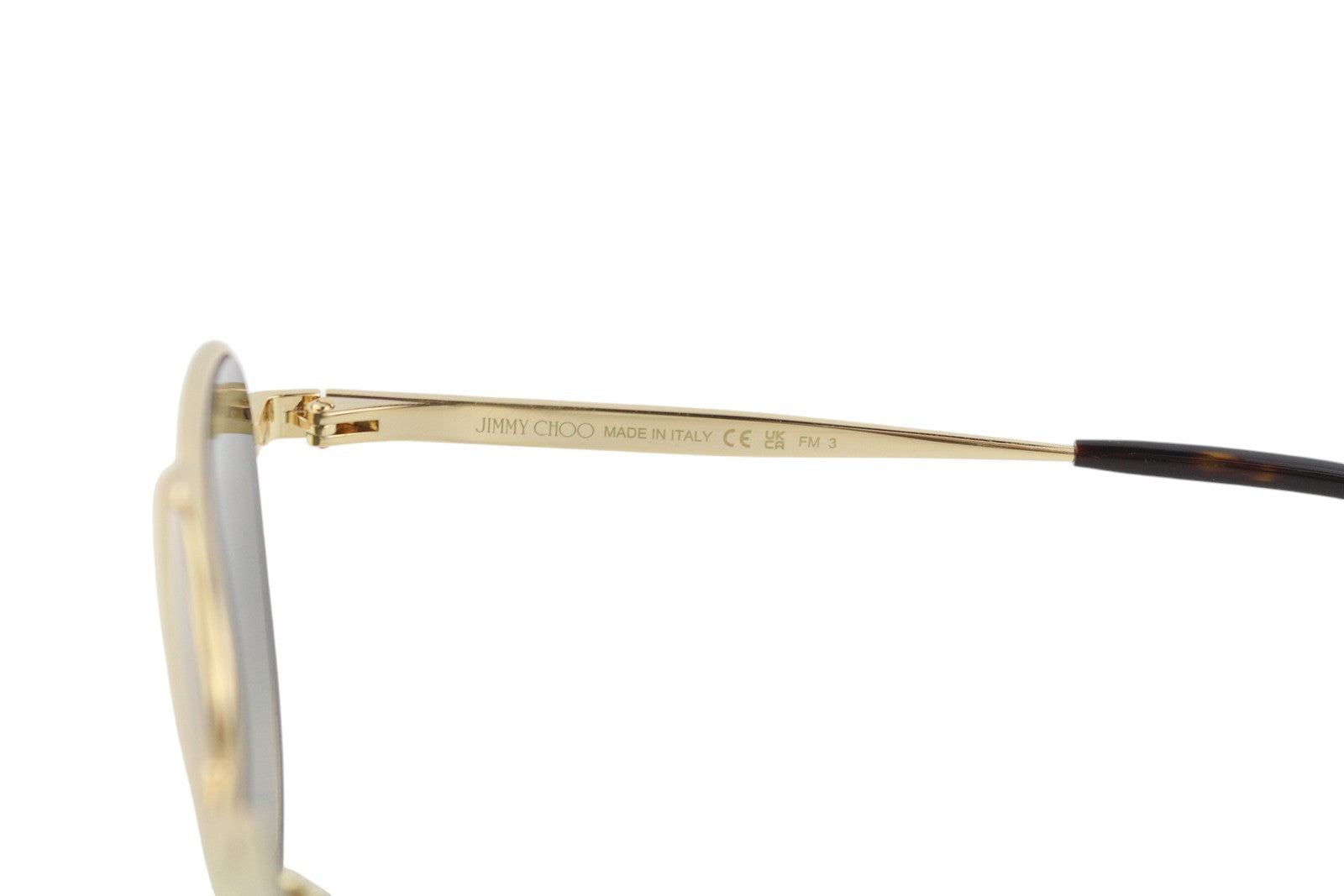 JIMMY CHOO Jimena/S Women Sunglasses ONE SIZE Tinted Gold Tone RRP€349