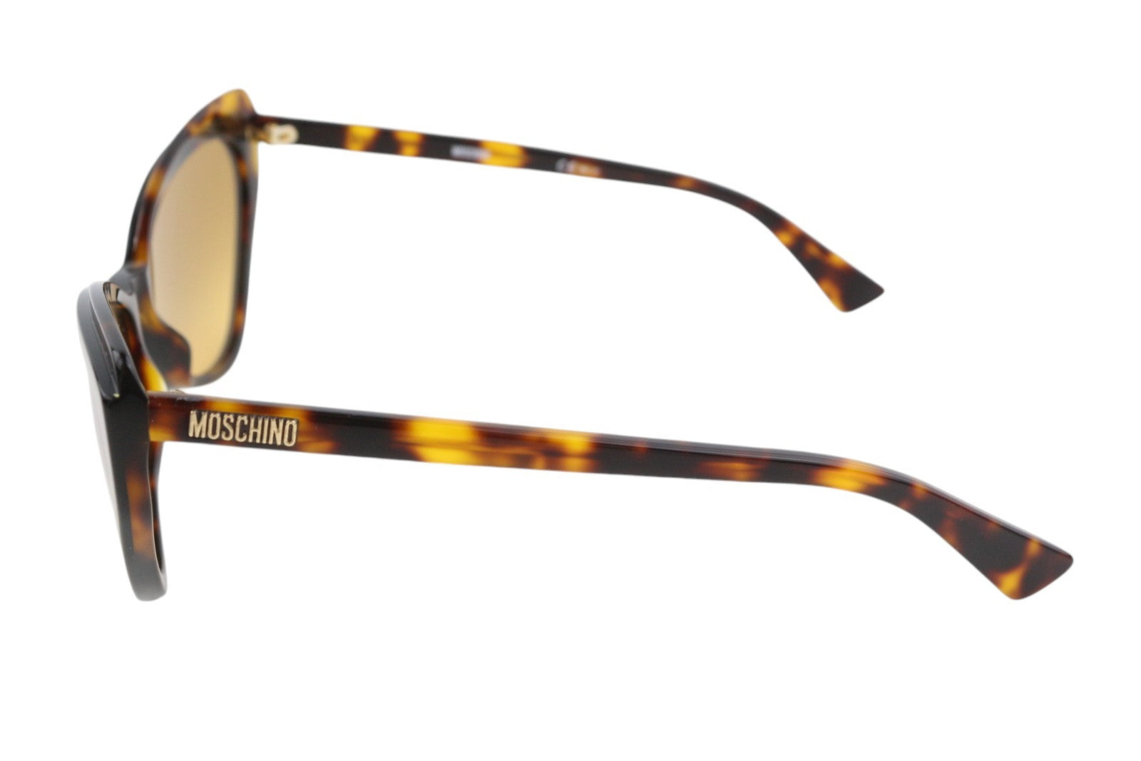 LOVE MOSCHINO Mos081/S Women Sunglasses ONE SIZE Cateye Animal Print Frame Logo