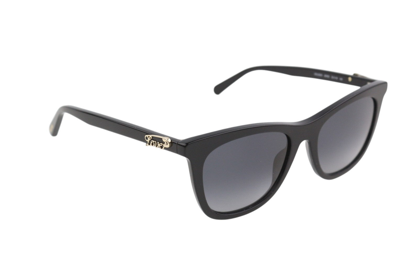 LOVE MOSCHINO Mol005/S Women Sunglasses ONE SIZE Black Tinted Square Case Box