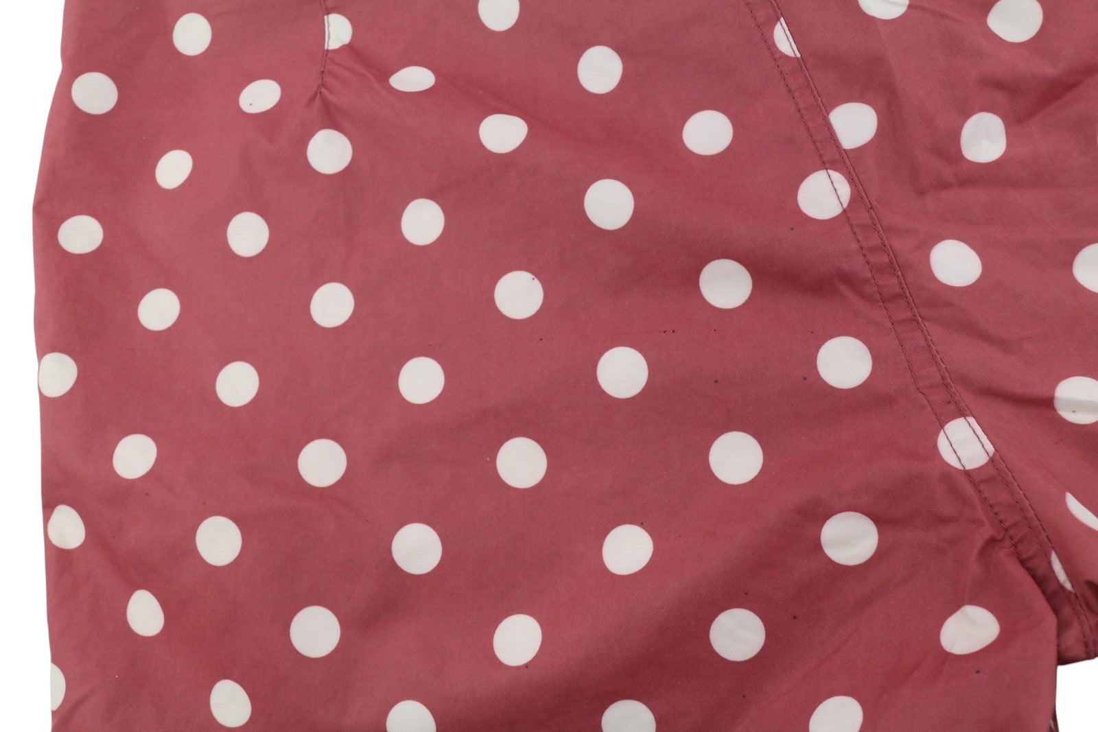 SCOTCH & SODA Men Swimwear ~W32 Dark Red Polka Dot Pattern Zip Fly Logo Pockets