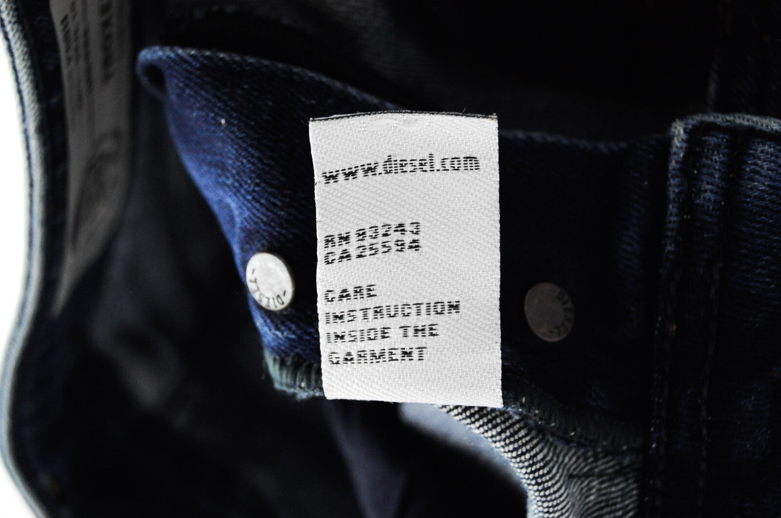 DIESEL Troxer R8IE4 vyriški džinsai W28/L30 tamprūs, ploni, aptempti, mėlyni 