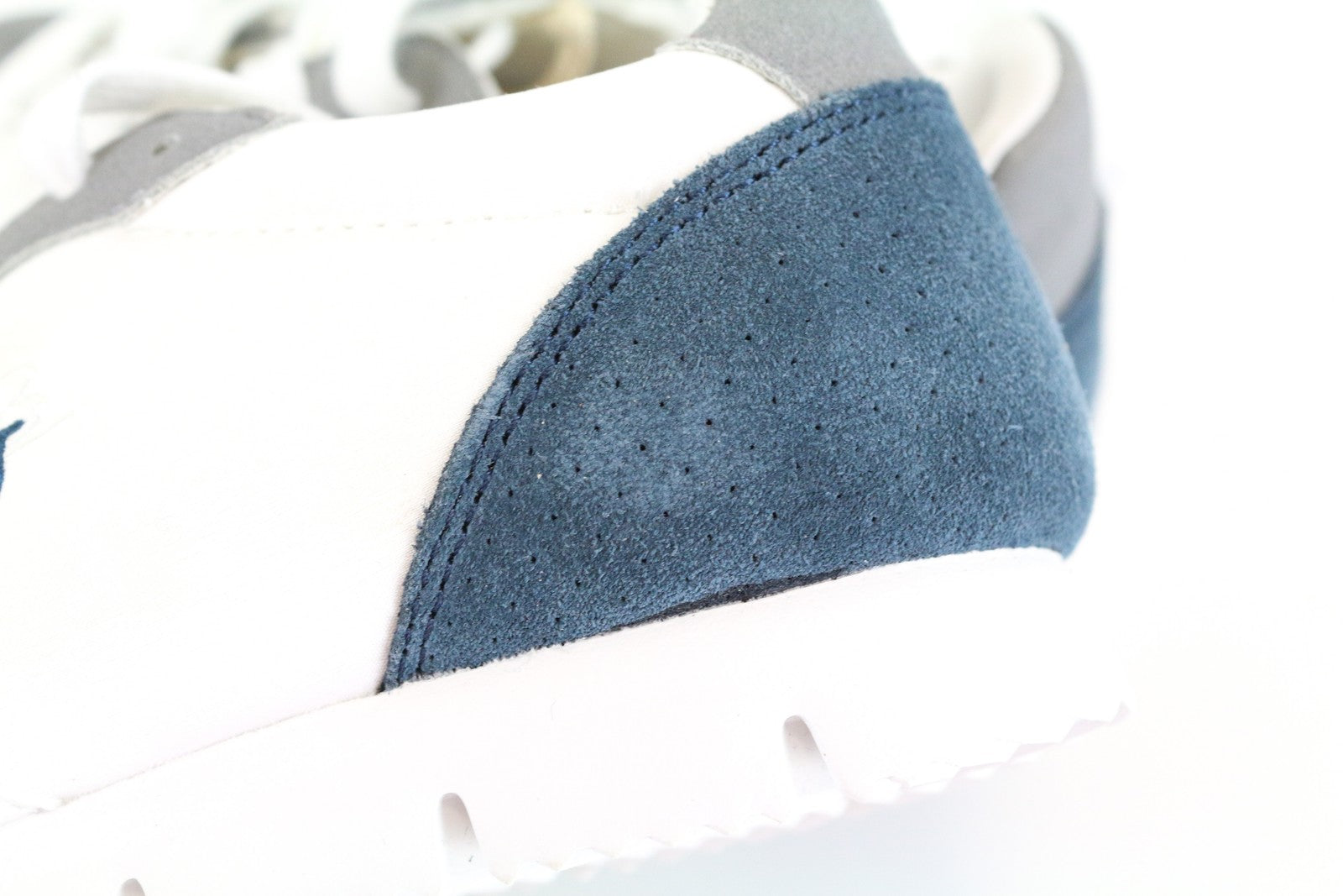 HARMONT & BLAINE White Blue Low-Top Sneakers EU40  Laced Unisex