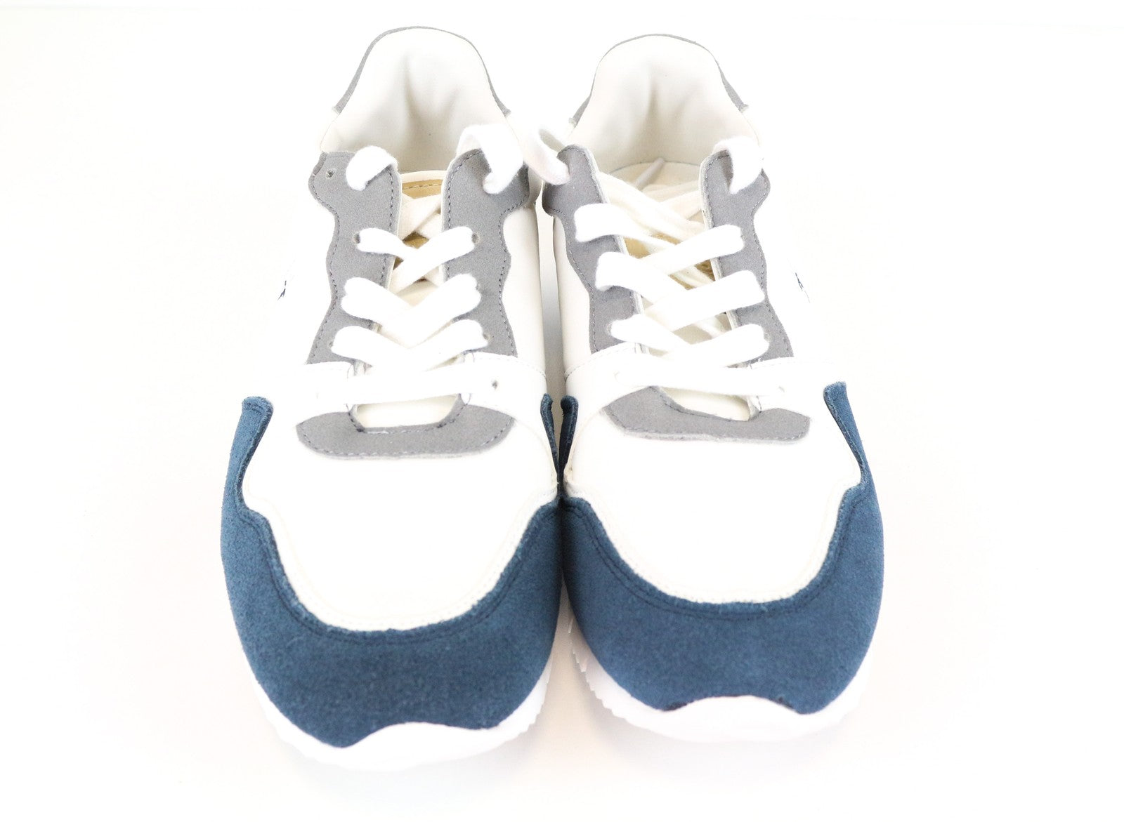 HARMONT & BLAINE White Blue Low-Top Sneakers EU40  Laced Unisex