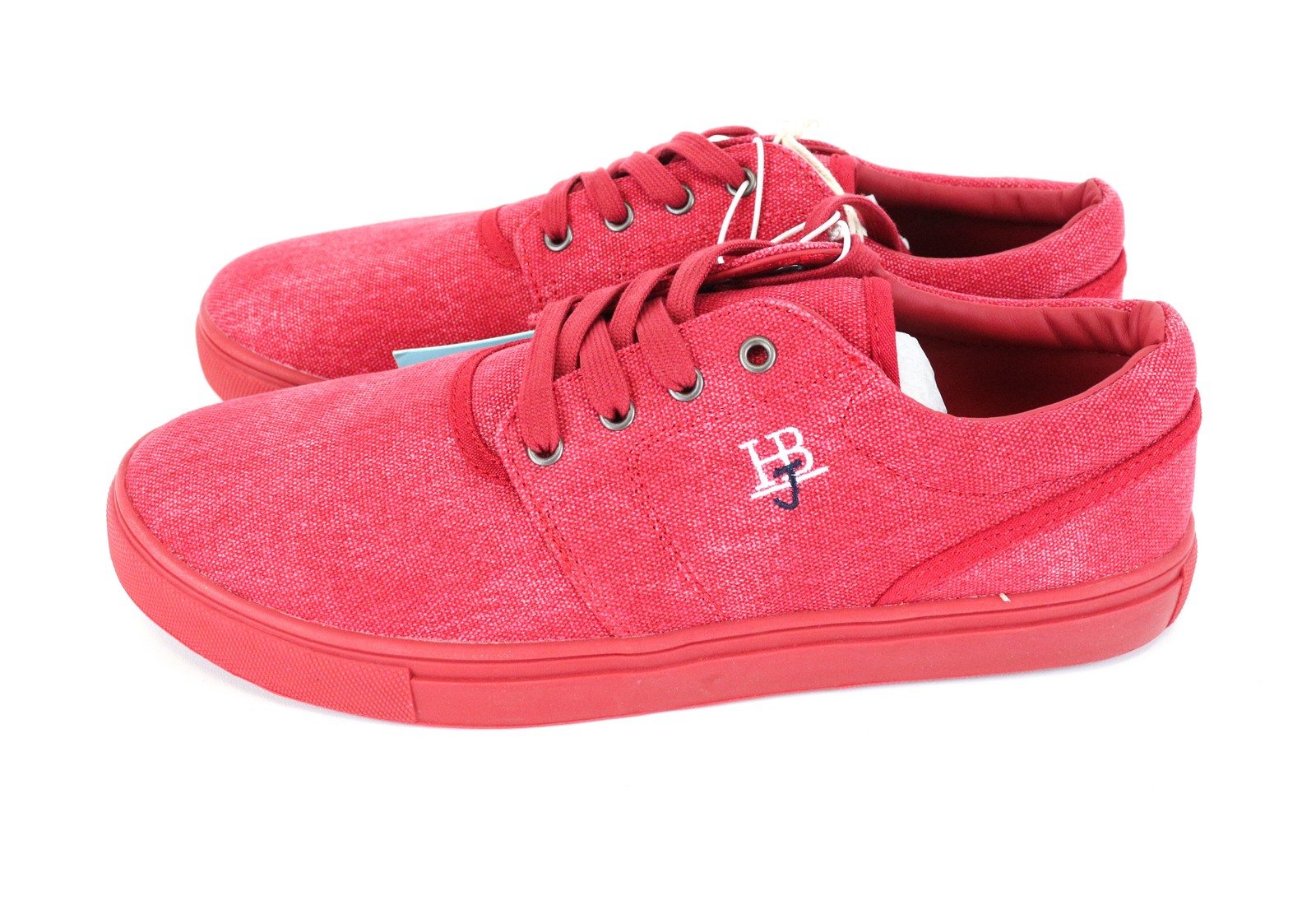 HARMONT & BLAINE Red Unisex  Trainers EU42 Low-Top Laced Leisure Style