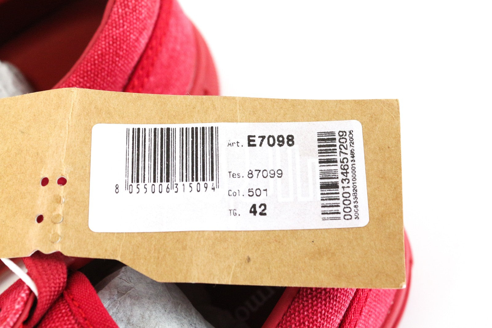 HARMONT & BLAINE Red Unisex  Trainers EU42 Low-Top Laced Leisure Style