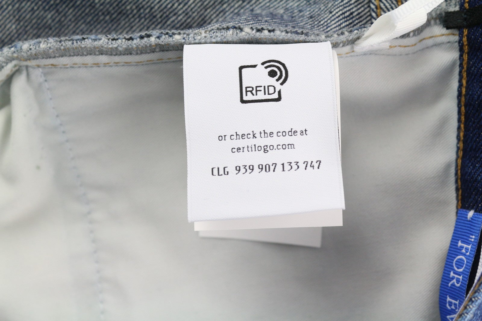 OFF-WHITE Arr Skate Men Jeans W33 Denim Washed Blue Regular Fit Button RRP€645