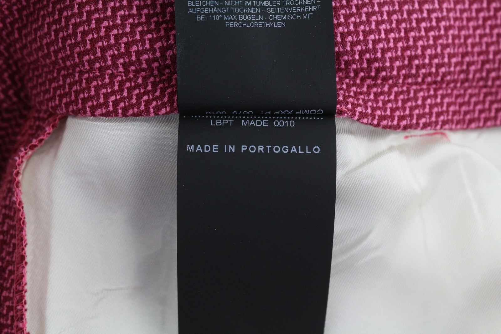 PT TORINO New York Women Trousers 42 W30 Purple Patterned Ankle Length Tapered