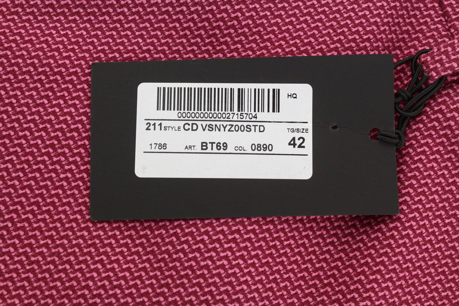 PT TORINO New York Women Trousers 42 W30 Purple Patterned Ankle Length Tapered