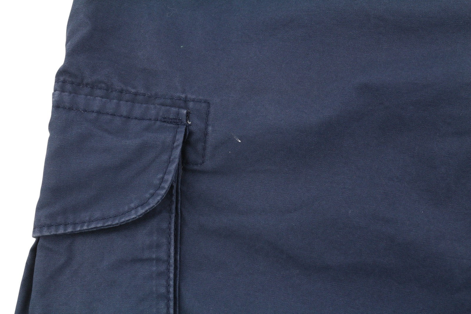 SCOTCH & SODA Men Shorts W30 Dark Blue Cargo Zip 5-Design Pockets Logo Casual