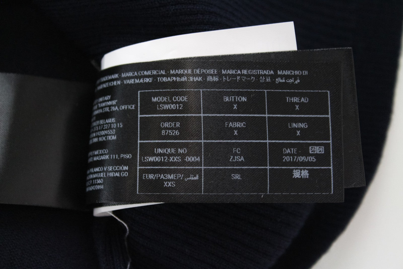 SUISTUDIO Womens Pullover Vest 2XS Navy High-Neck Sleeveless Knit Jumper