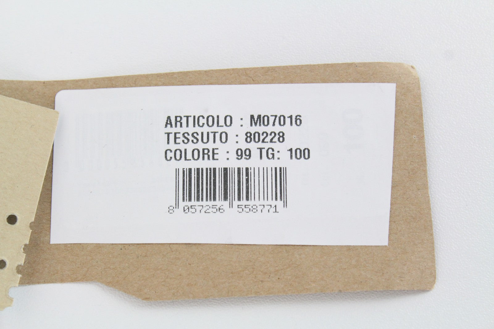 HARMONT & BLAINE Belt 100cm Brown Leather Orange Stitch Round Edge