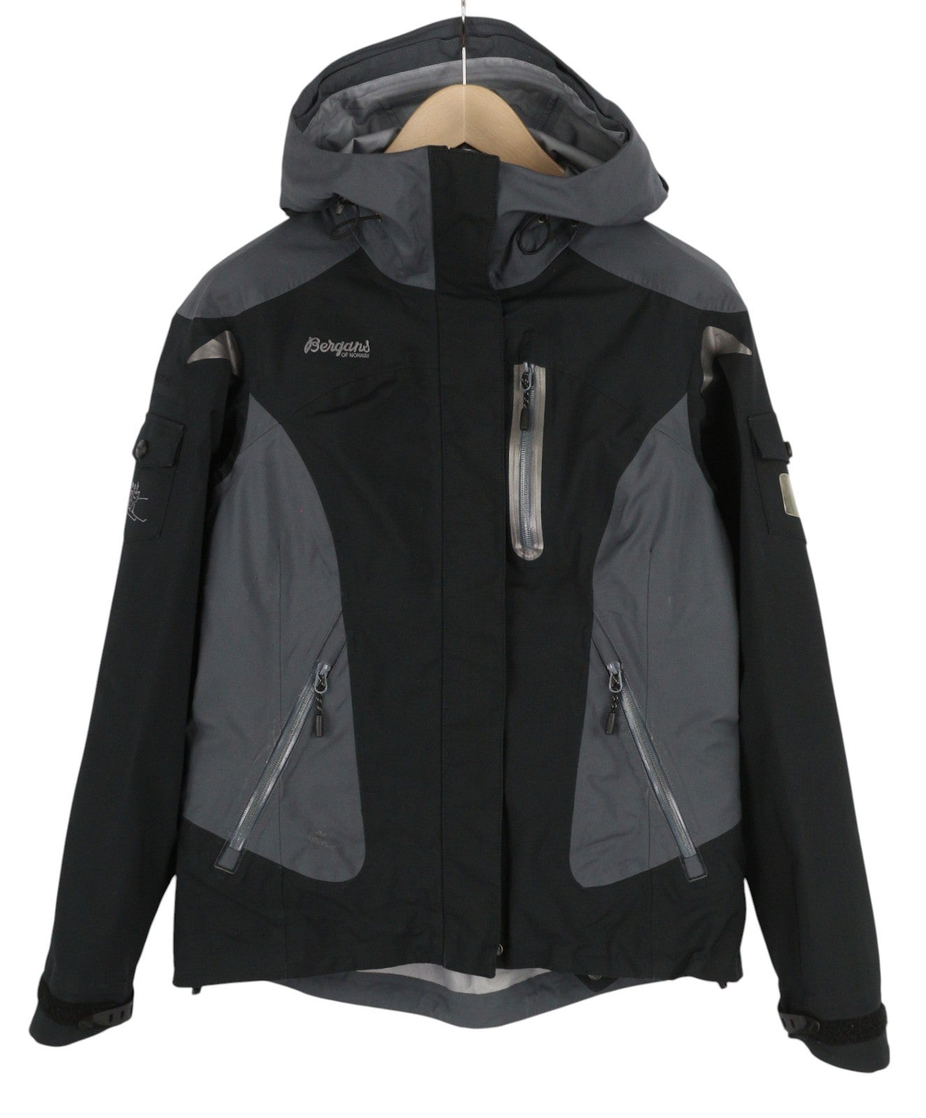 BERGANS OF NORWAY 6111 Nordkapp Women Jacket M Recco Snow Skirt Taped Seams