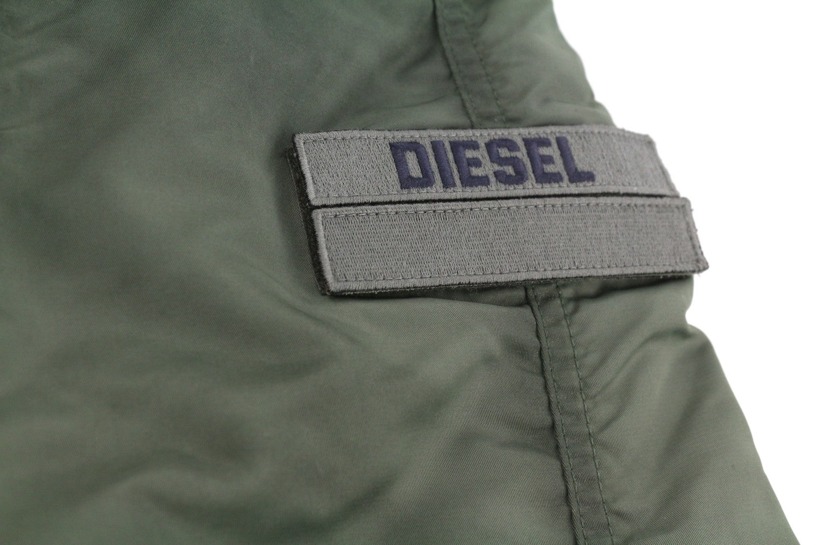 DIESEL W-Claud Mens Jacket L Oversized Parka RRP€395 Removable Faux Fur Hood