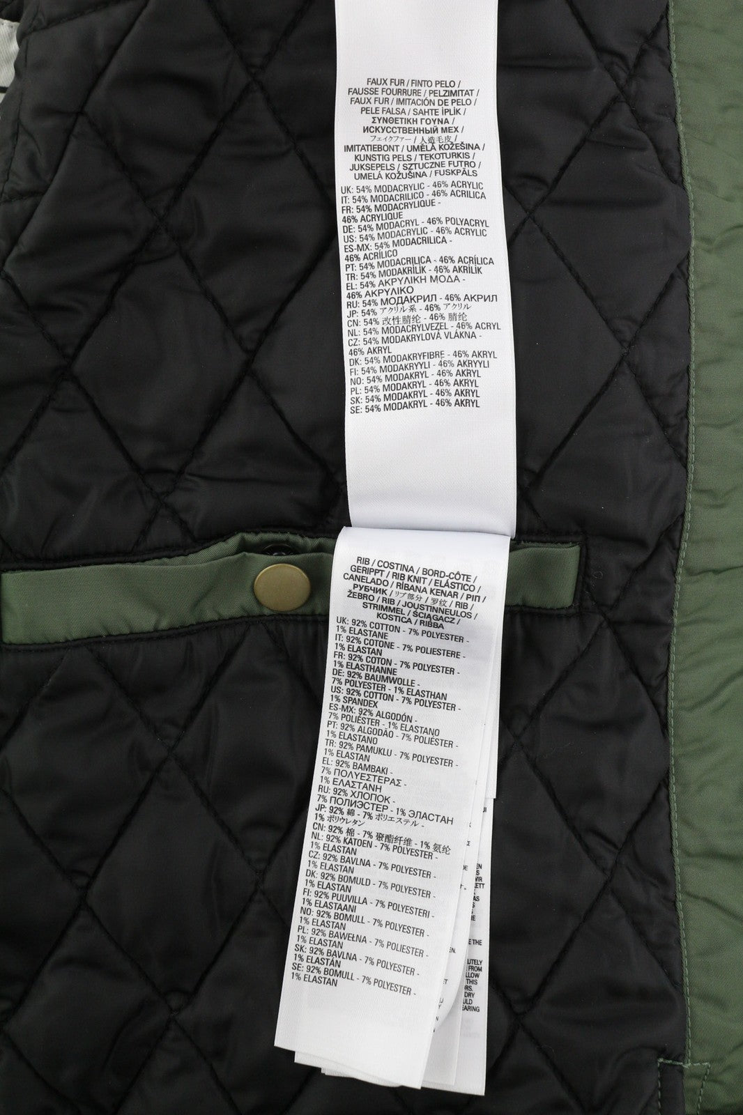 DIESEL W-Claud Mens Jacket M Oversized Parka RRP€395 Removable Faux Fur Hooded