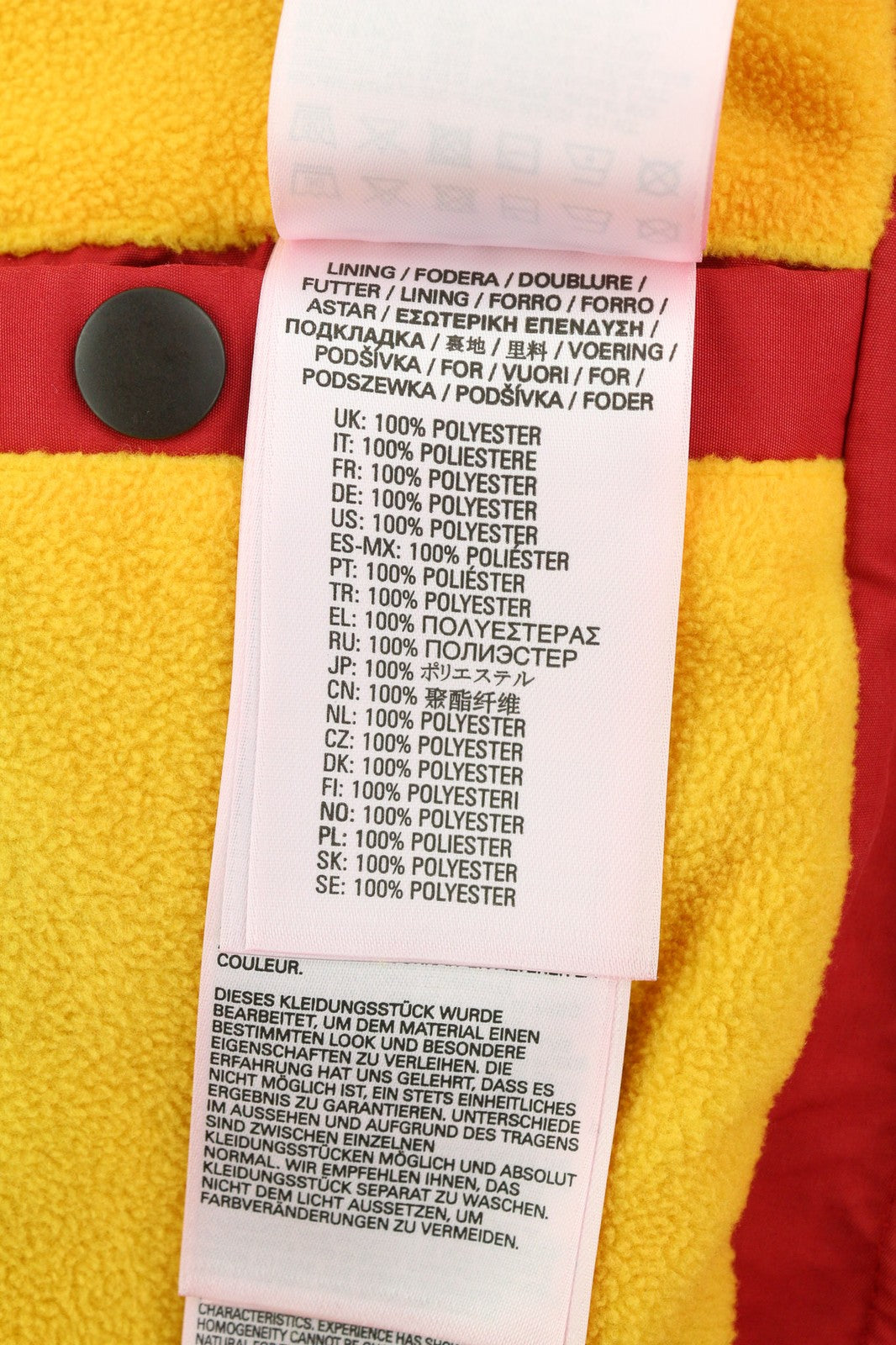 DIESEL W-Trodd Mens Jacket L Oversized Fleece Lined Hooded Coated Red RRP€395