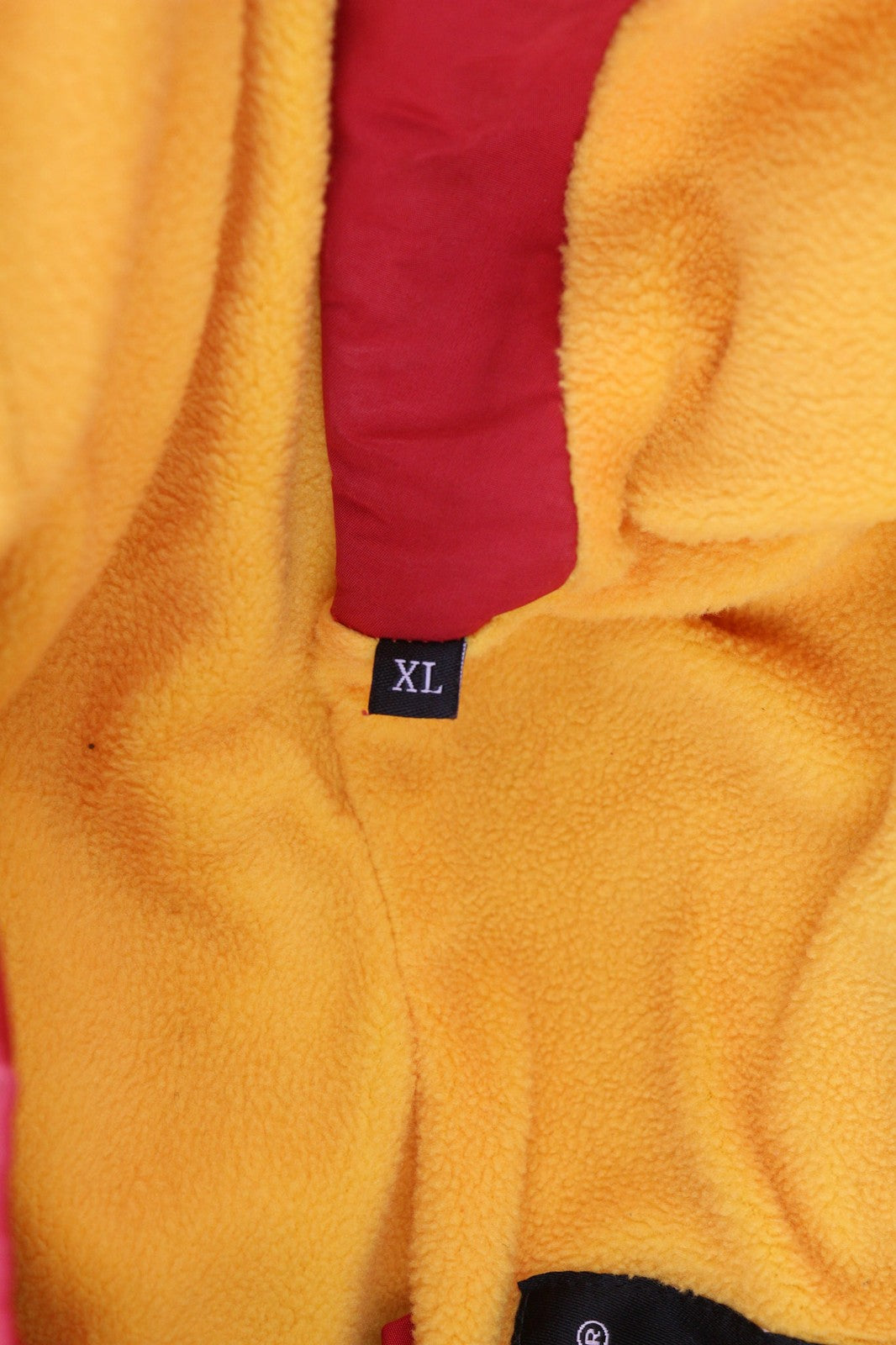 DIESEL W-Trodd Mens Jacket XL Oversized Fleece Lined Hooded Coated Red RRP€395