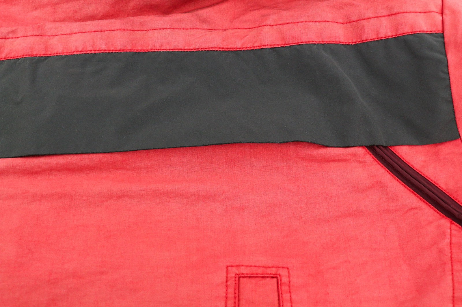 DIESEL W-Trodd Mens Jacket XL Oversized Fleece Lined Hooded Coated Red RRP€395