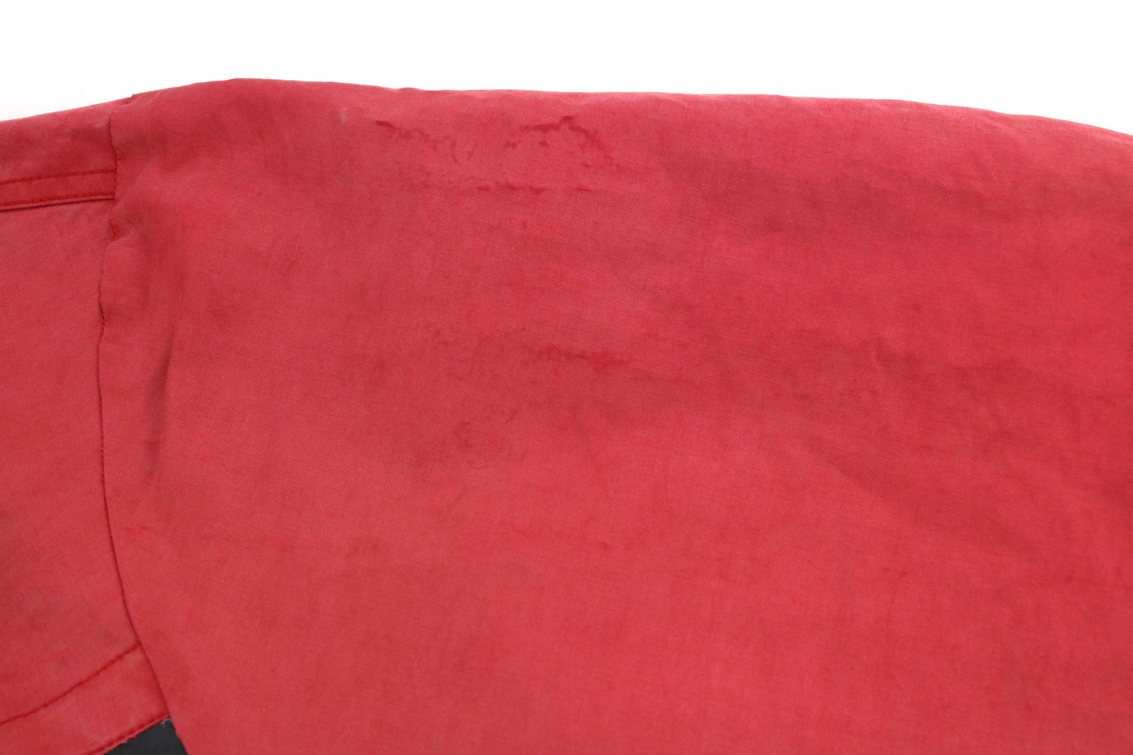 DIESEL W-Trodd Mens Jacket XL Oversized Fleece Lined Hooded Coated Red RRP€395