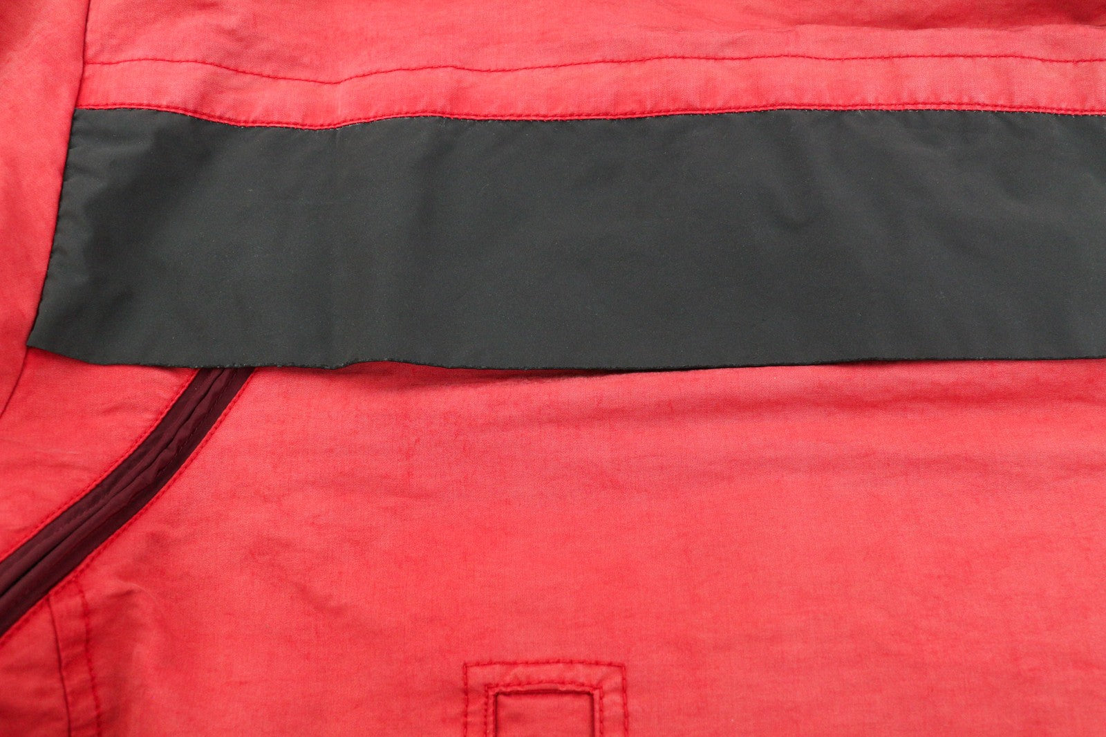 DIESEL W-Trodd Mens Jacket XL Oversized Fleece Lined Hooded Coated Red RRP€395