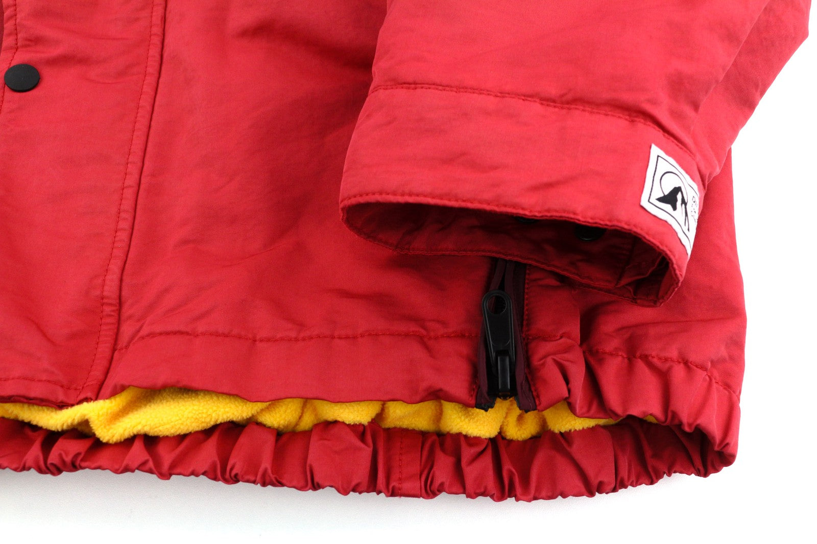 DIESEL W-Trodd Mens Jacket XL Oversized Fleece Lined Hooded Coated Red RRP€395