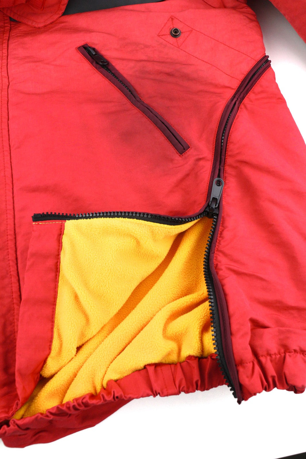 DIESEL W-Trodd Mens Jacket XL Oversized Fleece Lined Hooded Coated Zip RRP€395