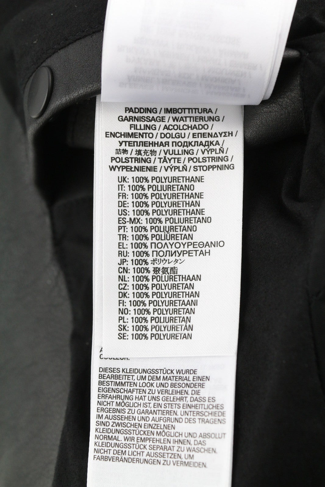 DIESEL L-Team Mens Jacket M Biker Cowhide Leather Padded Shoulder Aged RRP€795