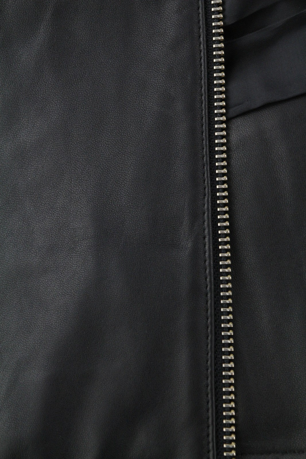 DIESEL L-Suza Womens Jacket L Black Lambskin Leather Band Neck Pockets RRP€750