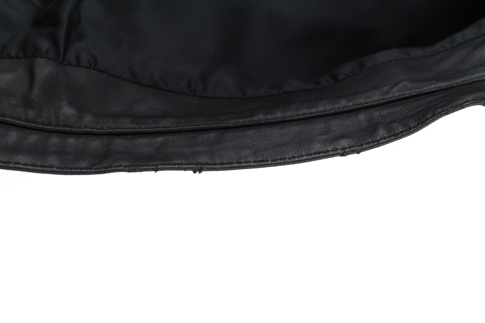 DIESEL L-Suza Womens Jacket L Black Lambskin Leather Band Neck Pockets RRP€750