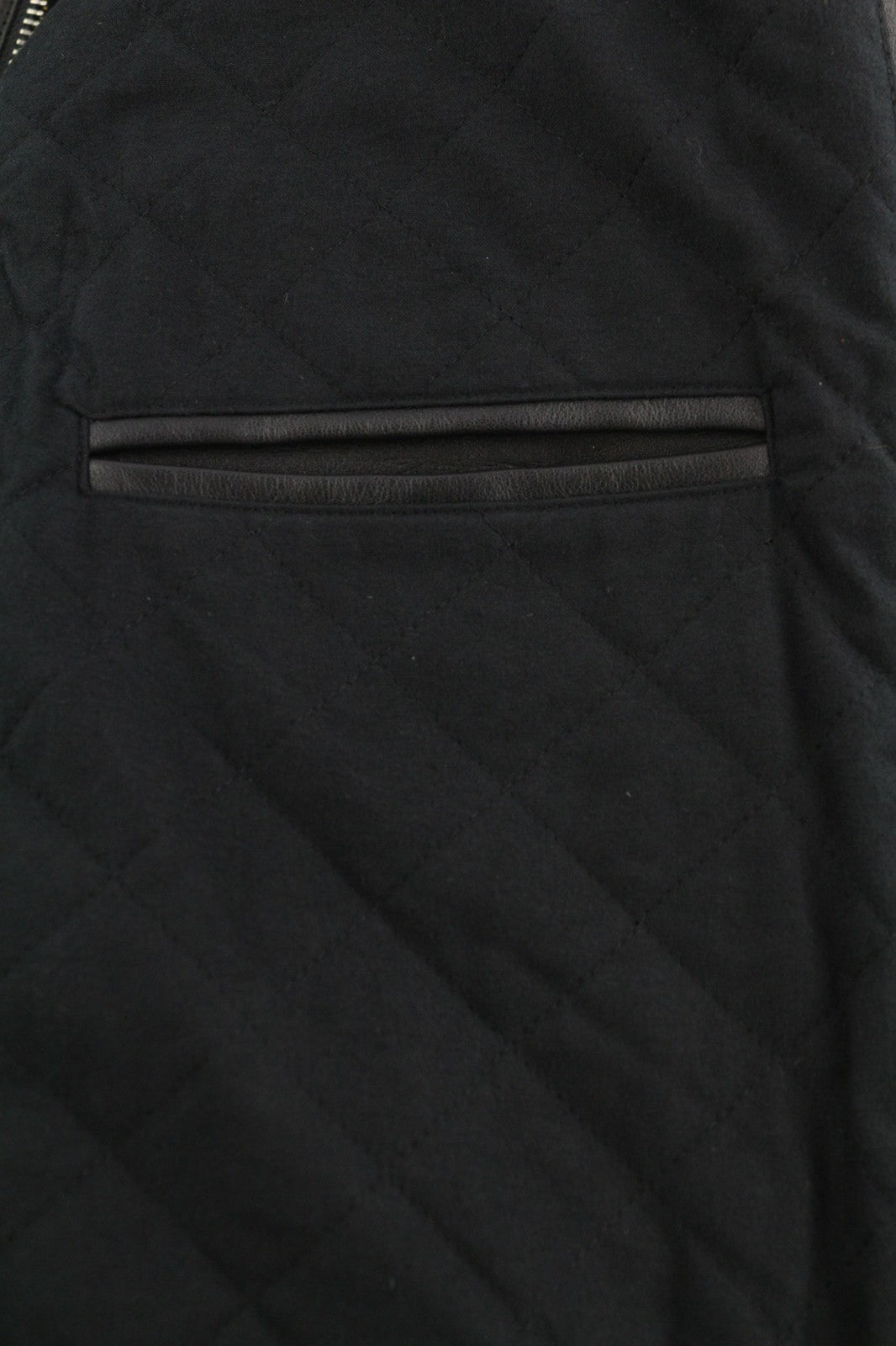 DIESEL L-Gilbert-Fur Mens Jacket L Cowhide Leather Lambskin Fur Collar RRP€1095