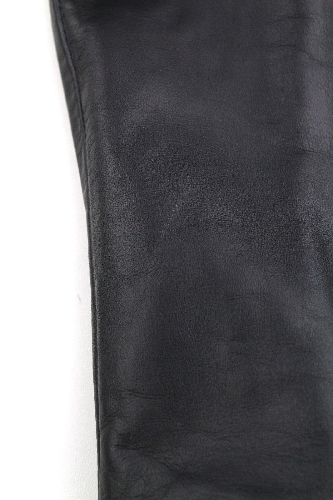 DIESEL L-Cale Mens Jacket L Black Cowhide Leather  Neck Lined RRP€650